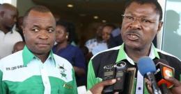 File image of Moses Wetangul and Chris Wamalwa
